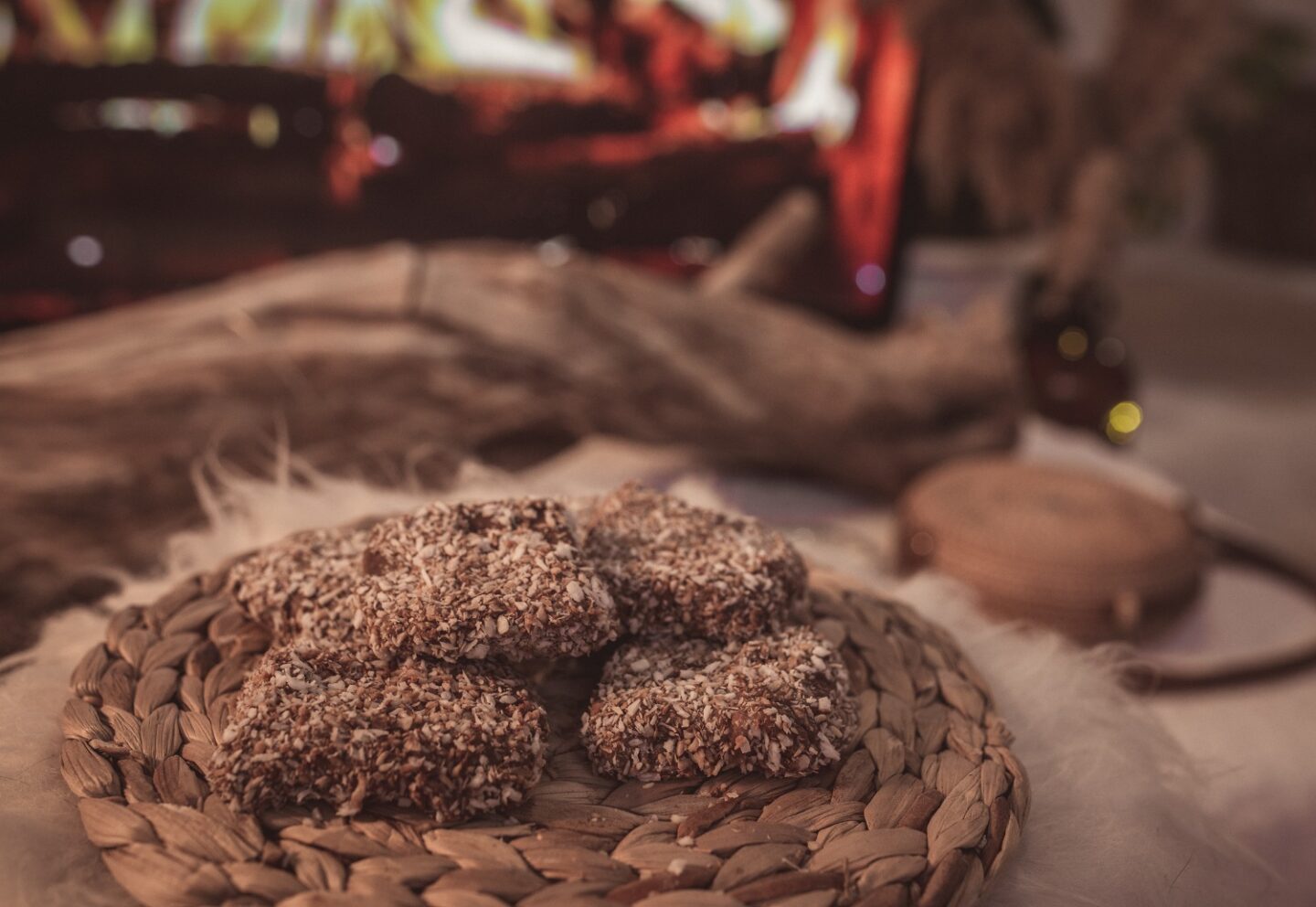 A picture of Scottish Macaroon In Eves Boho Livingroom.