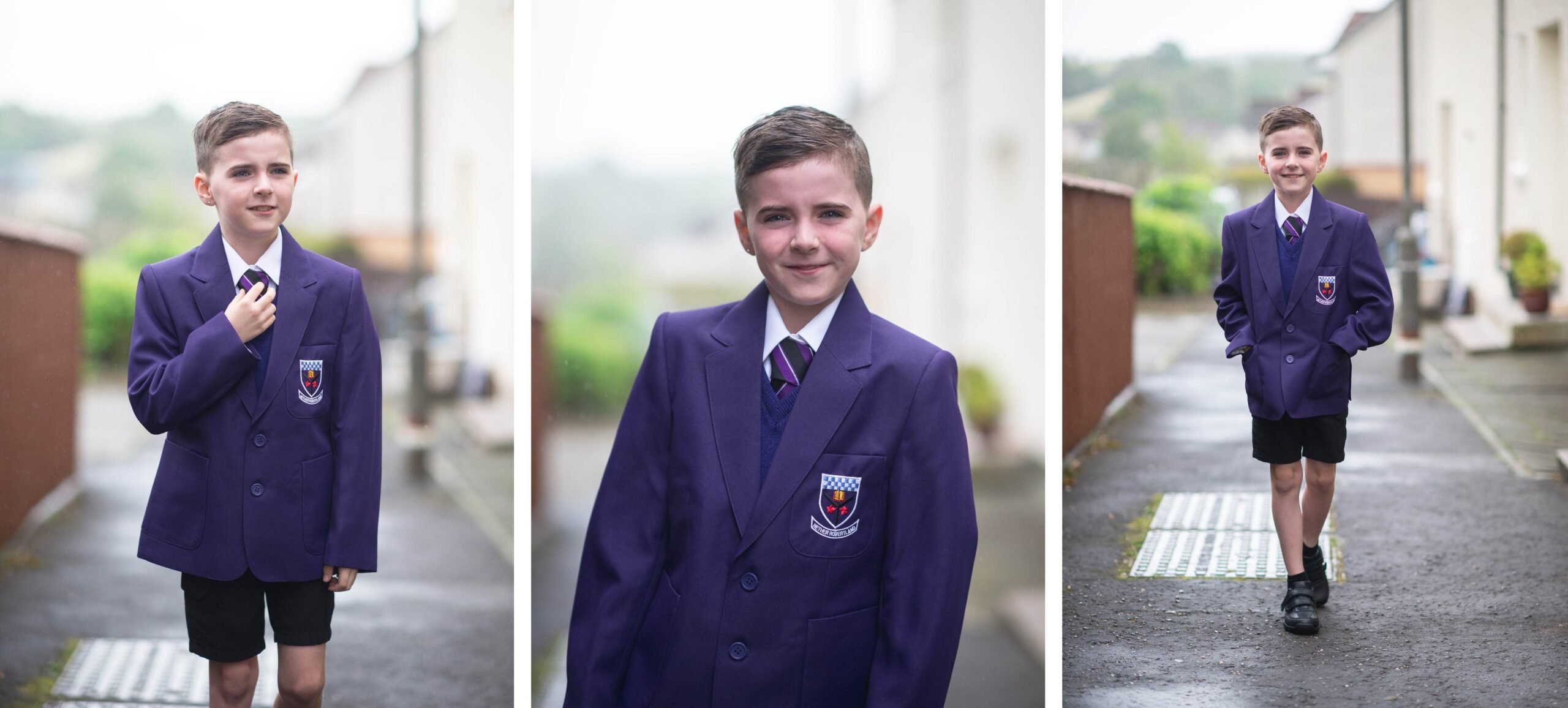 A picture of Isaac McIntosh In Primary six.