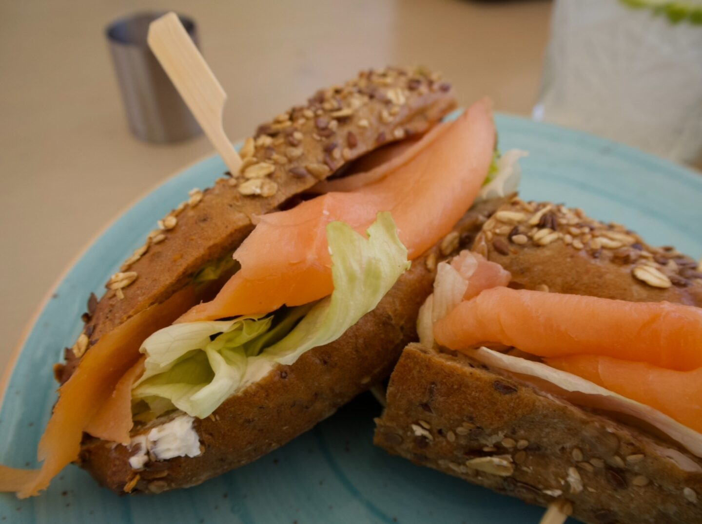A picture of Greek food.