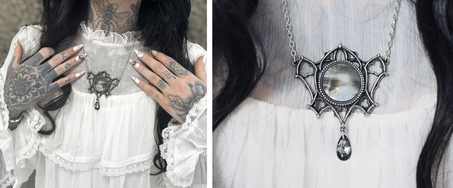 A picture of Alchemy Englands Arch necklace.