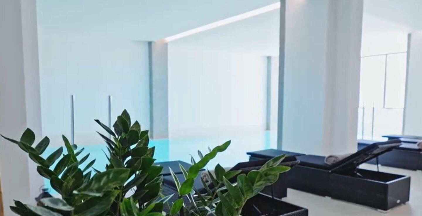 A picture of the spa area inside the Lindos Grand resort & spa.