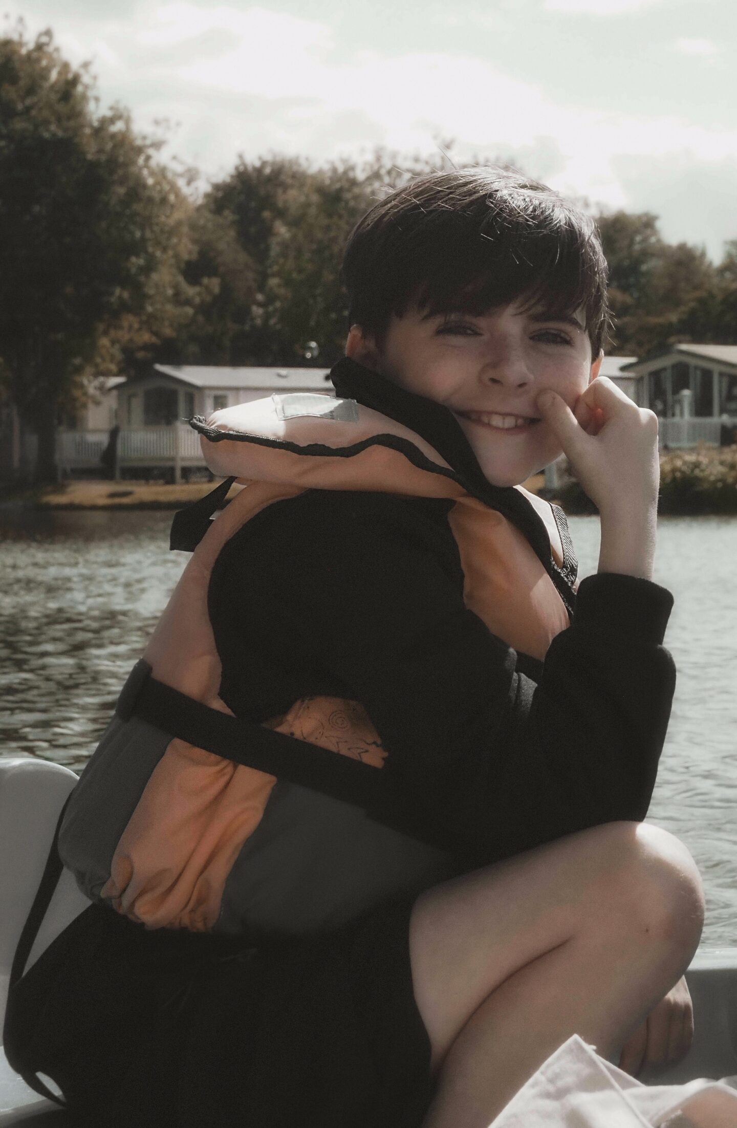 A picture of Eve Saras son Isaac.