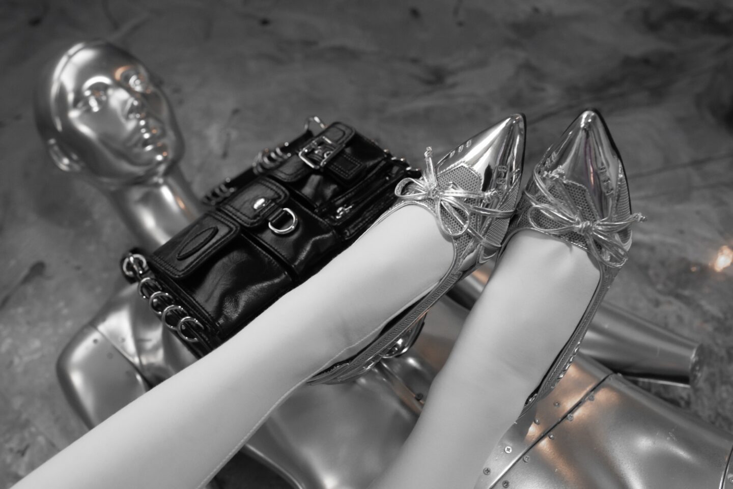 A picture of the Astra Arch Sneaker Heels from Asyllum.